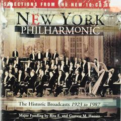 New York Philharmonic : The historic broadcasts 1923 to 1987