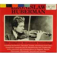 The complete Brunswick recordings - Bronislaw Huberman - Muziekweb