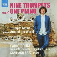 Nine trumpets and one piano